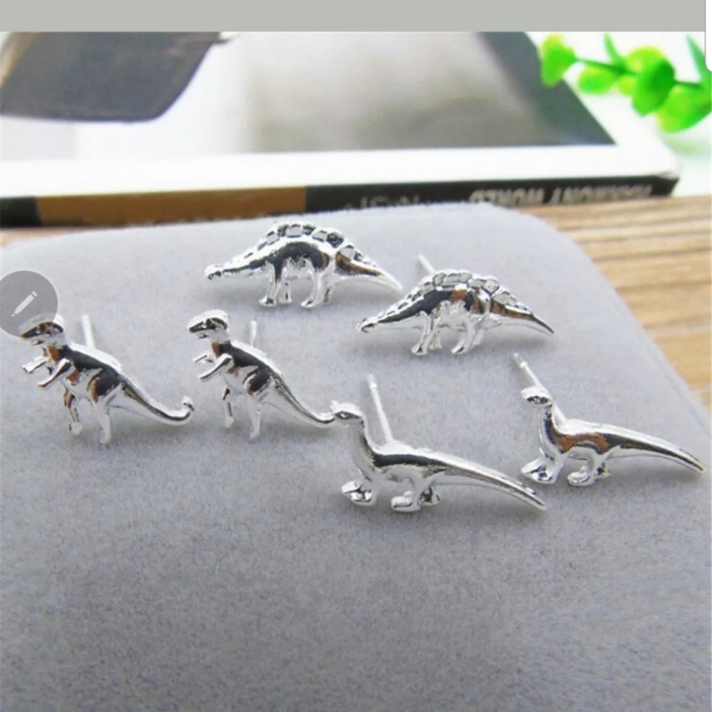 Set of 3 dinosaur earrings 🦕🦖